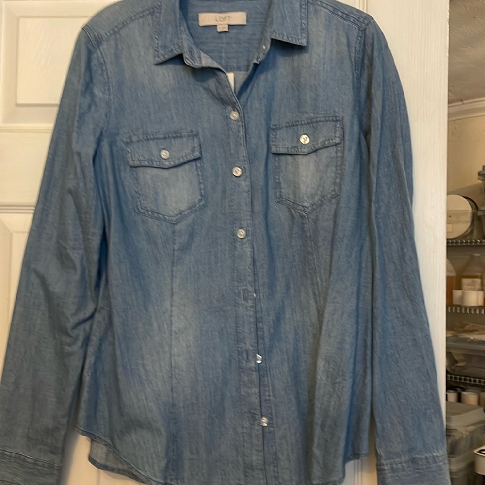 Brand new denim shirt